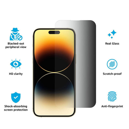 Privacy Glass | Anti-Spy Tempered Glass Screen Protector Glass Screen Protector get.casely