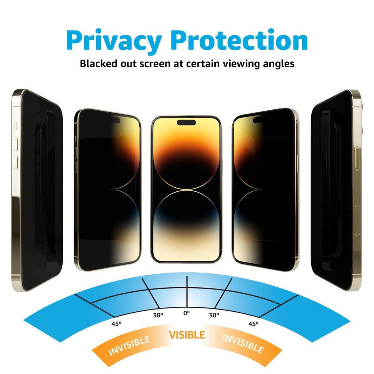 Privacy Glass | Anti-Spy Tempered Glass Screen Protector Glass Screen Protector get.casely