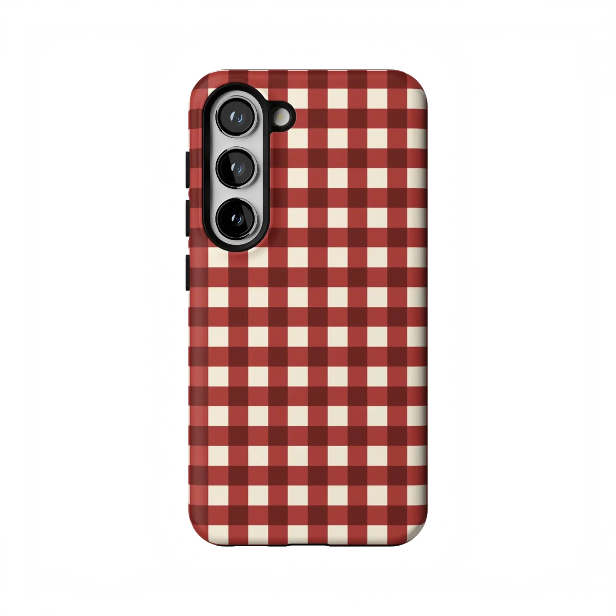Checked Twice | Red Plaid Case
