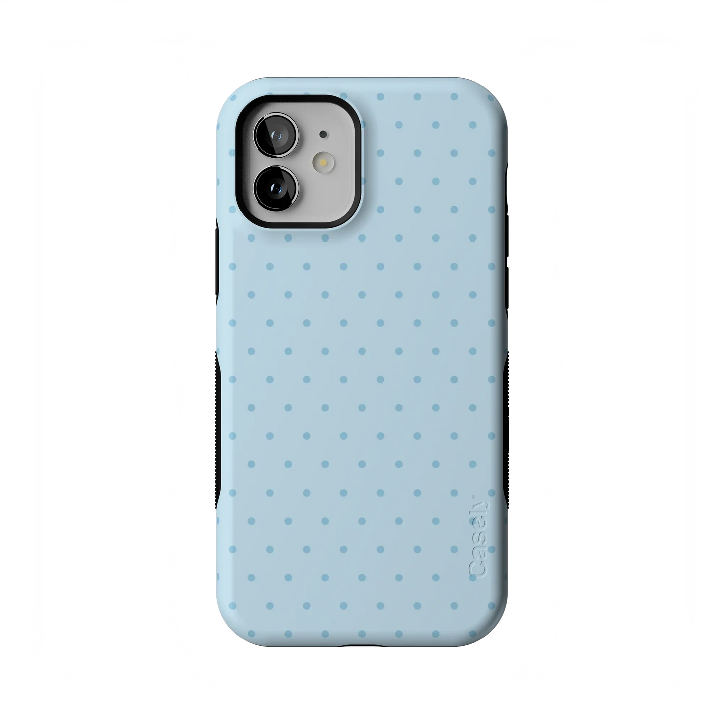 On the Dot | Blue Monochrome Polka Dot Case - iPhone 12