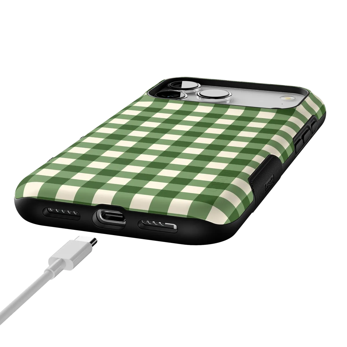 Checked Twice | Green Plaid Case