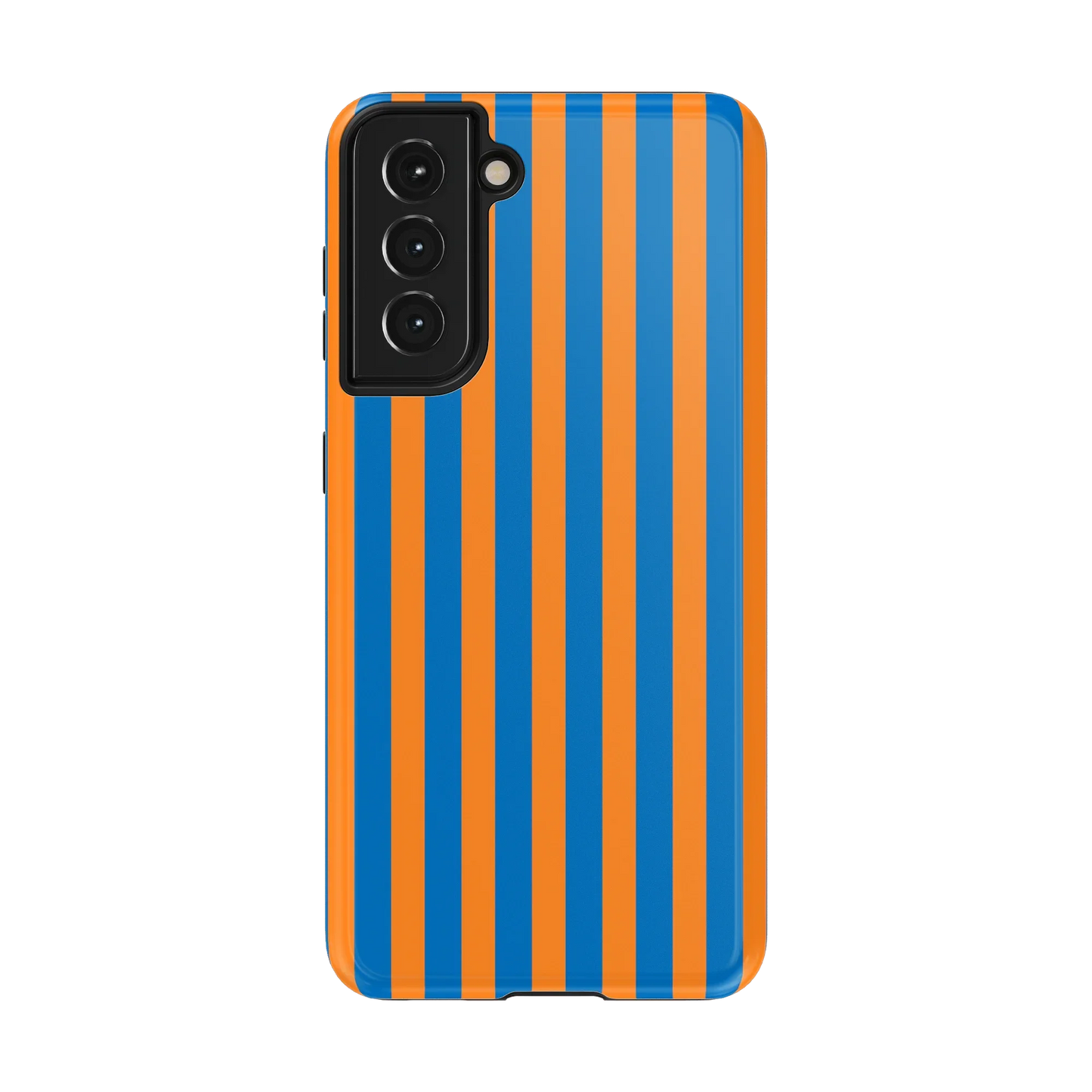 Go New York | Blue & Orange Stripes Case - Galaxy S21