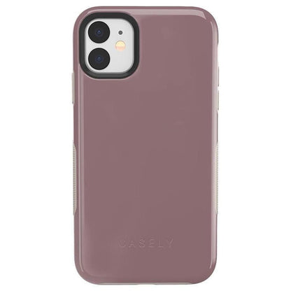 Purple Taupe on Nude | Ultra-Protective Bold Case iPhone Case get.casely Bold iPhone 11