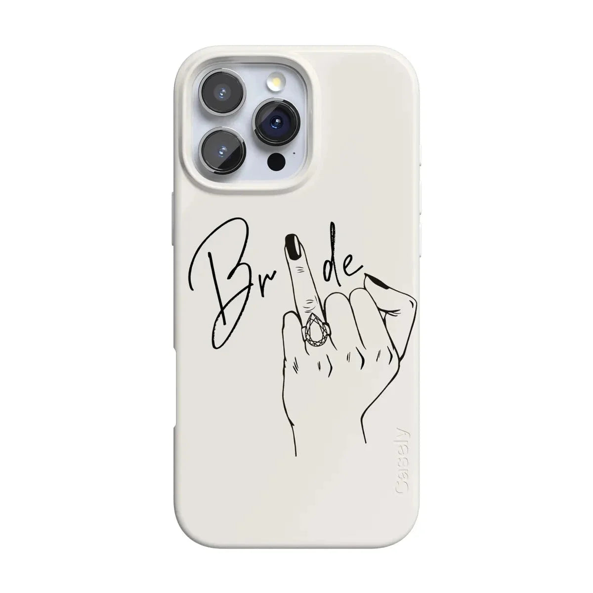 Put a Ring on It | Bridal Case Phone Case Casetry Classic + MagSafe® iPhone 16 Pro Max