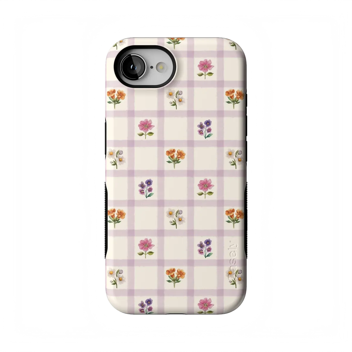 Meadow Check | Floral Gingham Case