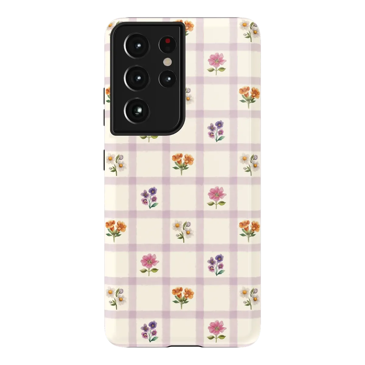 Meadow Check | Floral Gingham Case
