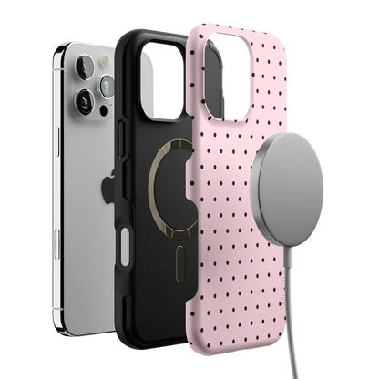 On the Dot | Pink Polka Dot Case