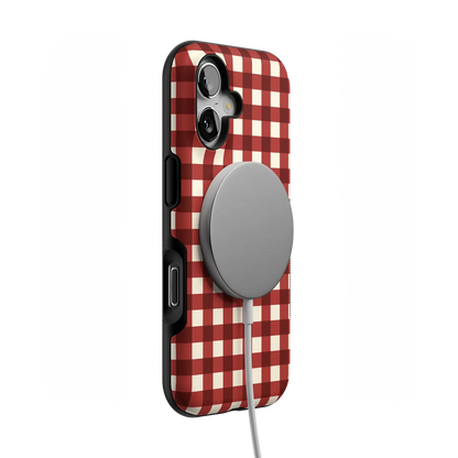 Checked Twice | Red Plaid Case