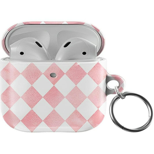 Queen of Diamonds | Pink Watercolor AirPods Case AirPods Case Casetry AirPods Case