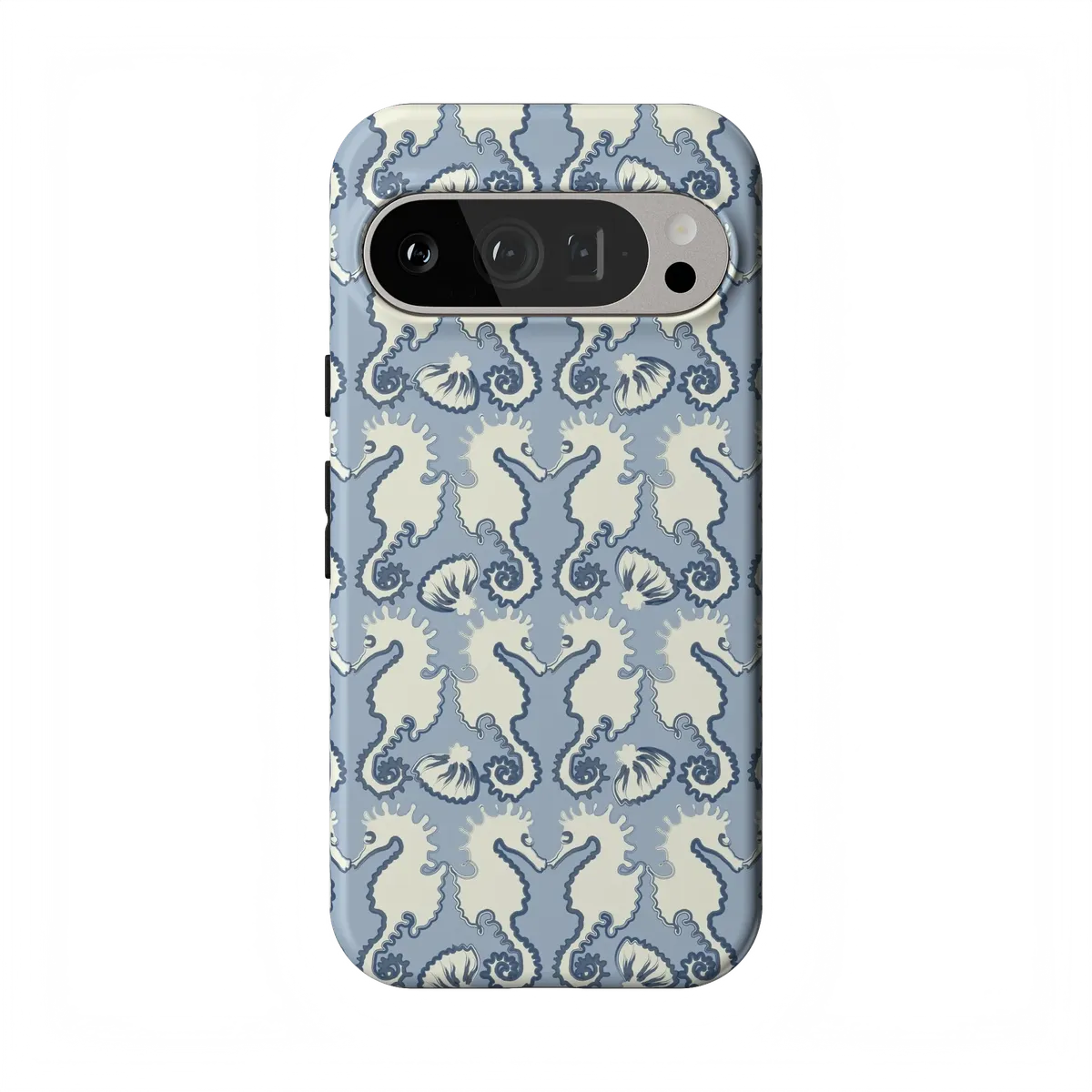 Seahorse Drift | Coastal Blues Case - Google Pixel 9 Pro