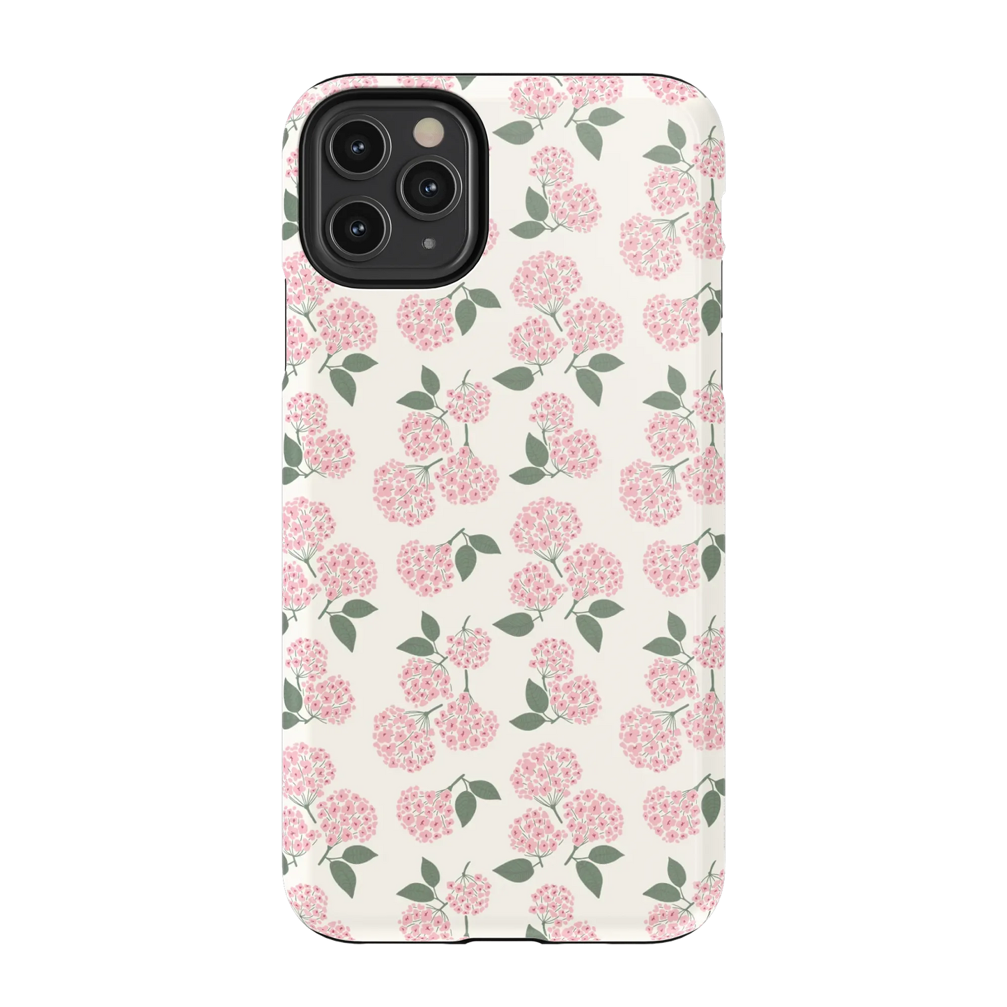 Nantucket Cottage | Pink Hydrangea Case - iPhone 11 Pro