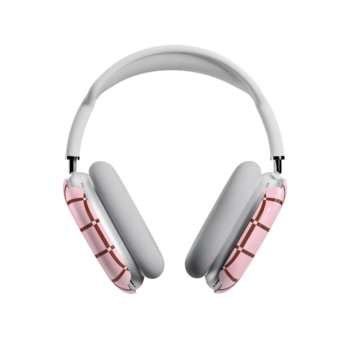 Uptown Gridlock | Pink Checkerboard AirPods Max Case