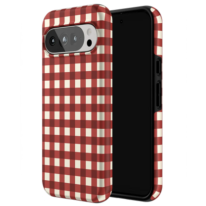 Checked Twice | Red Plaid Case