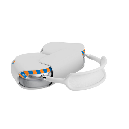 Go New York | Blue & Orange Stripes AirPods Max Case