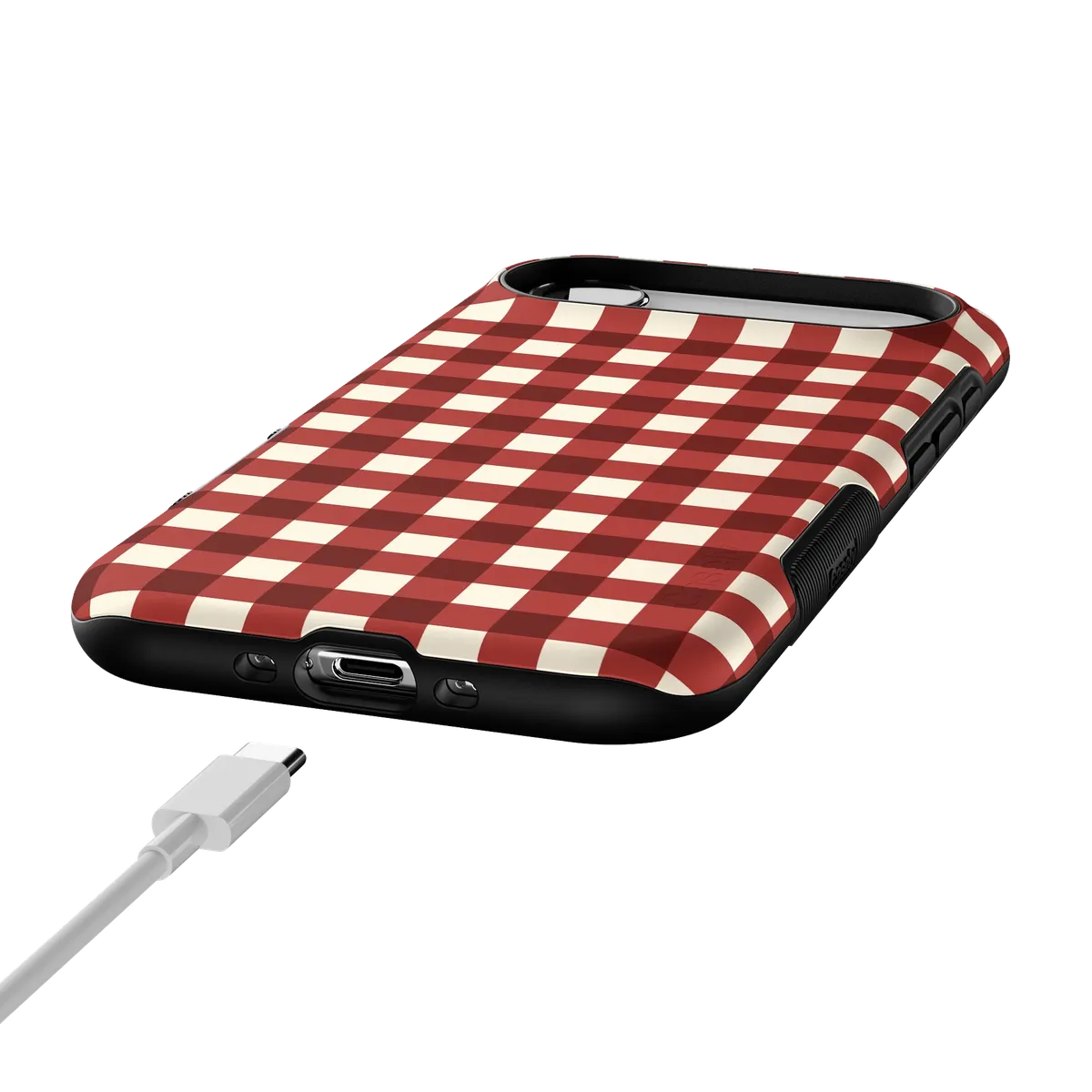 Checked Twice | Red Plaid Case