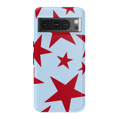 Stars Align | Blue & Red Stars Case - Google Pixel 8 Pro