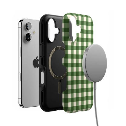 Checked Twice | Green Plaid Case