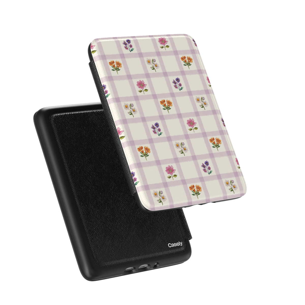 Meadow Check | Floral Gingham Kindle Case