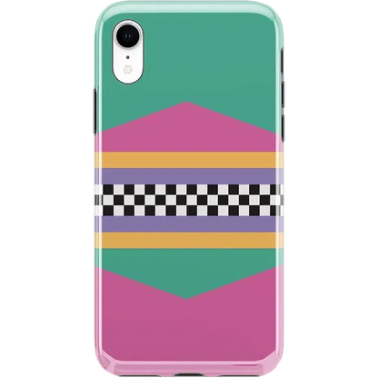 Rad Dad | 80's Colorblock Case iPhone Case get.casely Classic iPhone XR