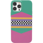 Rad Dad | 80's Colorblock Case iPhone Case get.casely Classic + MagSafe® iPhone 13 Pro Max