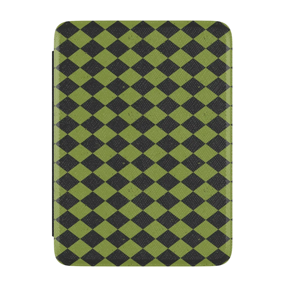 Wicked Hex | Green Checkered Kindle Case | Casely