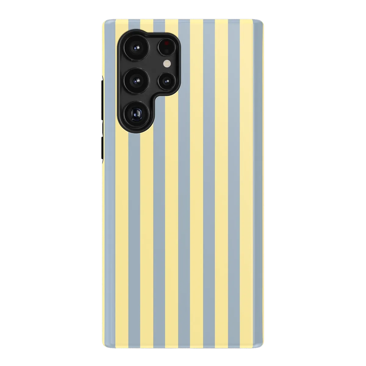 Coastline Stripes | Blue & Yellow Case - Galaxy S22 Ultra