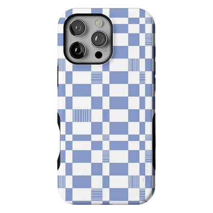 Reality Check | Periwinkle Case iPhone Case get.casely Bold + MagSafe® iPhone 16 Pro