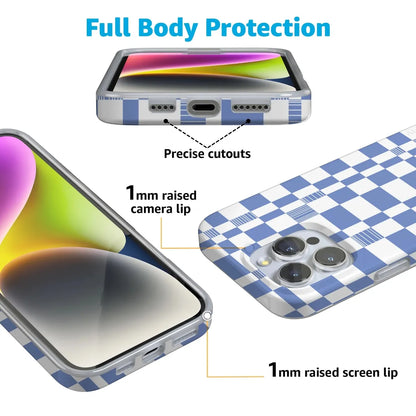 Reality Check | Periwinkle Case iPhone Case get.casely