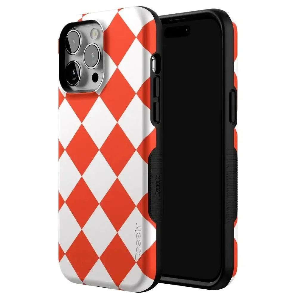 Red Checkerboard | High Contrast Design Case Phone Case Casetry