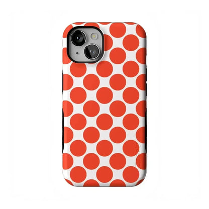 Red Dots | High Contrast Design Case Phone Case Casetry Bold Flex + MagSafe® iPhone 13