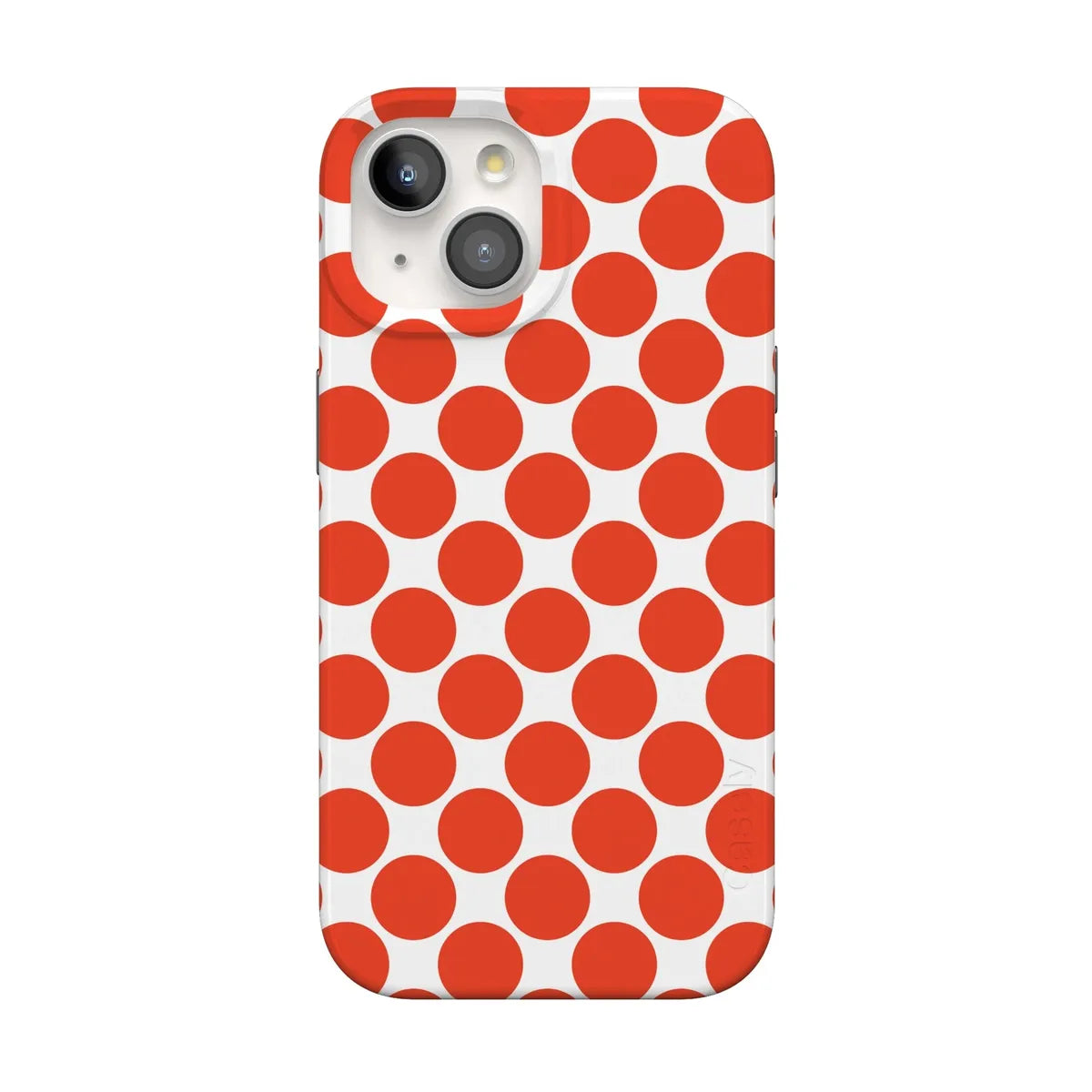 Red Dots | High Contrast Design Case Phone Case Casetry Classic + MagSafe® iPhone 15