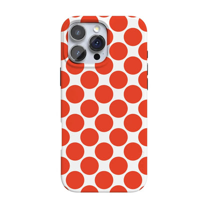 Red Dots | High Contrast Design Case Phone Case Casetry Classic + MagSafe® iPhone 16 Pro Max
