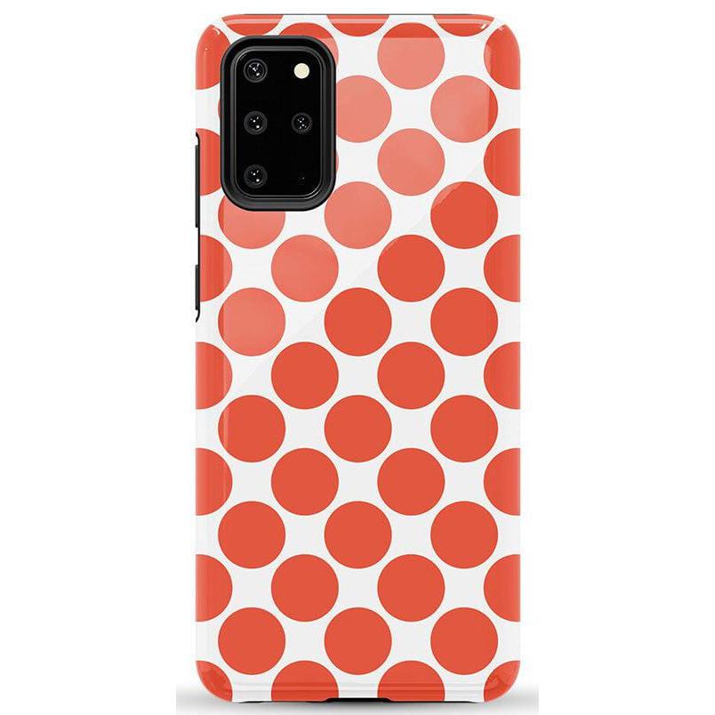 Red Dots | High Contrast Design Case Phone Case Casetry Essential Galaxy S20 Plus
