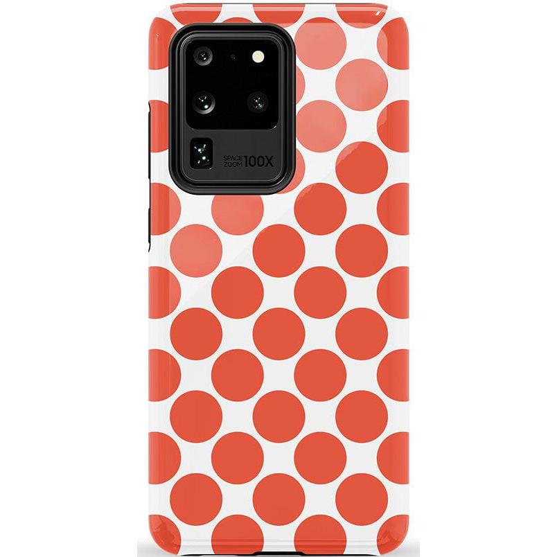 Red Dots | High Contrast Design Case Phone Case Casetry Essential Galaxy S20 Ultra