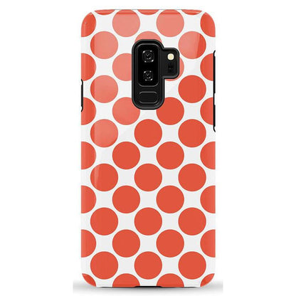 Red Dots | High Contrast Design Case Phone Case Casetry Essential Galaxy S9 Plus