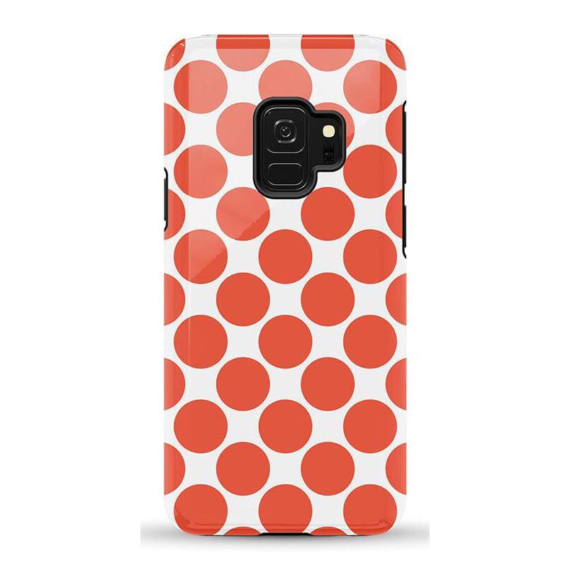 Red Dots | High Contrast Design Case Phone Case Casetry Essential Galaxy S9