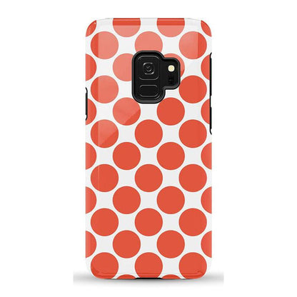 Red Dots | High Contrast Design Case Phone Case Casetry Essential Galaxy S9