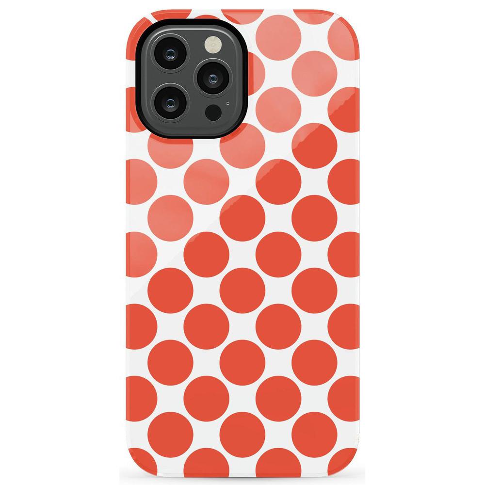 Red Dots | High Contrast Design Case Phone Case Casetry Essential iPhone 12 Pro Max