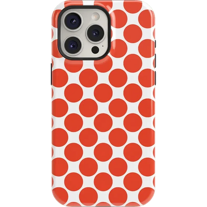 Red Dots | High Contrast Design Case Phone Case Casetry Essential + MagSafe® iPhone 15 Pro