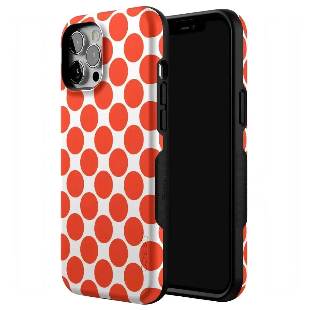 Red Dots | High Contrast Design Case Phone Case Casetry