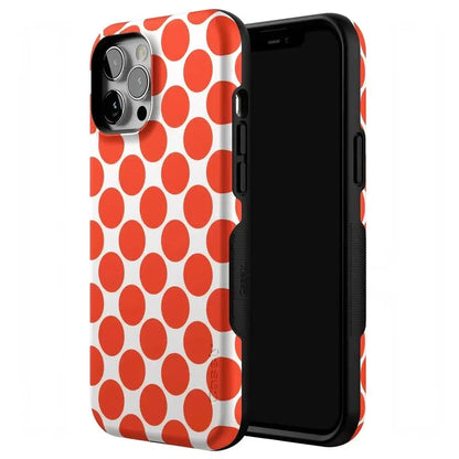 Red Dots | High Contrast Design Case Phone Case Casetry