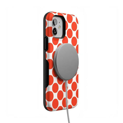 Red Dots | High Contrast Design Case Phone Case Casetry