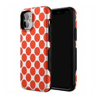 Red Dots | High Contrast Design Case Phone Case Casetry