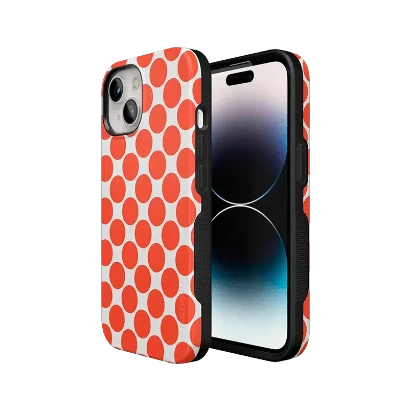 Red Dots | High Contrast Design Case Phone Case Casetry