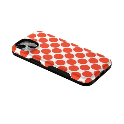 Red Dots | High Contrast Design Case Phone Case Casetry