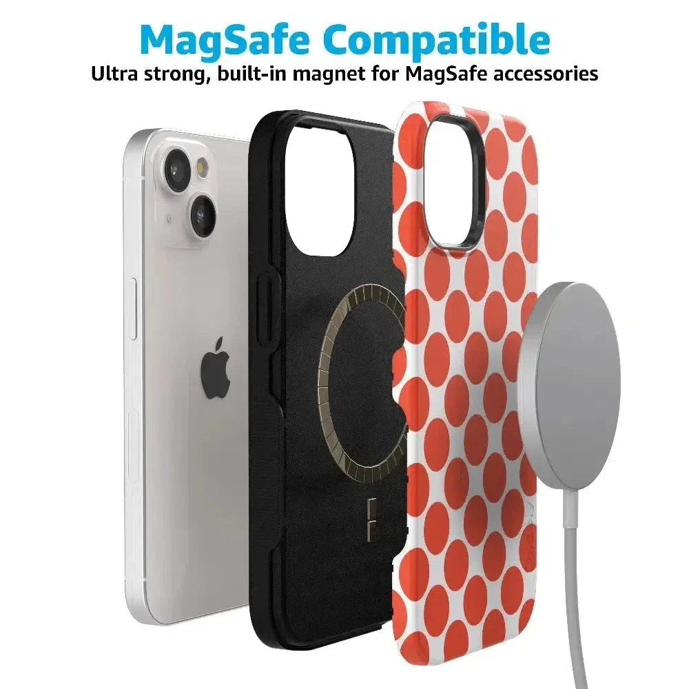 Red Dots | High Contrast Design Case Phone Case Casetry