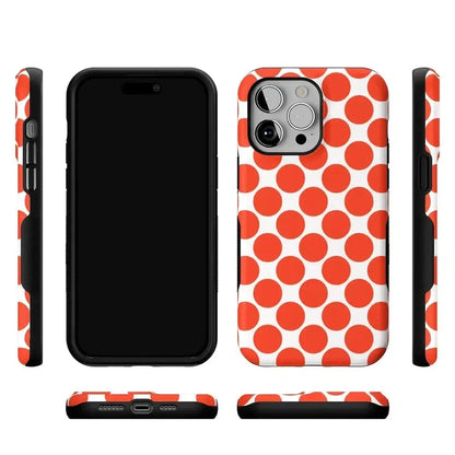 Red Dots | High Contrast Design Case Phone Case Casetry