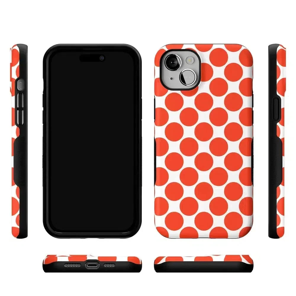 Red Dots | High Contrast Design Case Phone Case Casetry