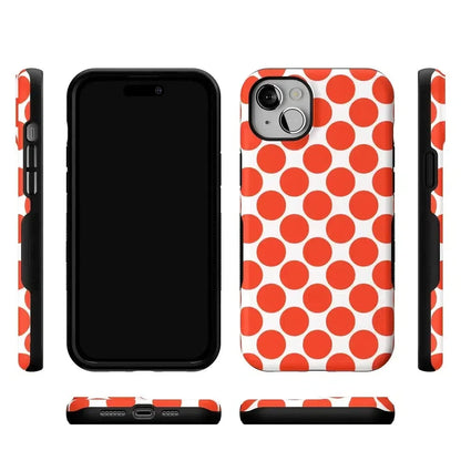 Red Dots | High Contrast Design Case Phone Case Casetry