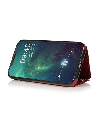 Red Vegan Leather | Wallet Case iPhone Case get.casely